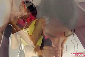 Ladyboy Cat Gives Blowjob And Gets Ass Fucked