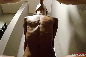 Ladyboy Cat Pissing And Giving Head