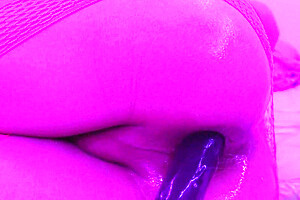Ladyboy Takes Dildos In Boy Pussy