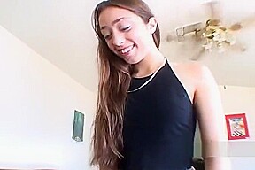 Las Vegas teen 18+ fucks BF before Step daddy comes home
