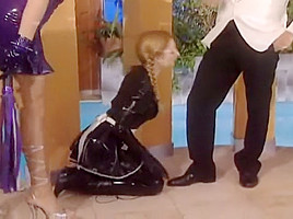 Latex Maid Fucked