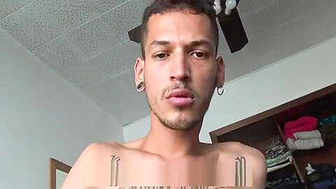 LatinLeche - Handsome Punk Sucks An Uncut Cock For Money