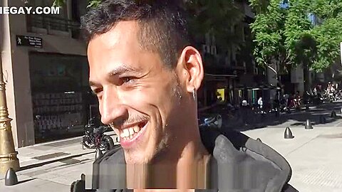 LatinLeche - Handsome Punk Sucks An Uncut Cock For Money