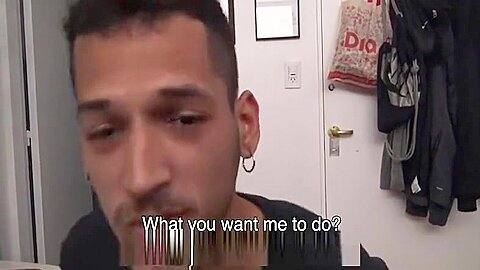 LatinLeche - Handsome Punk Sucks An Uncut Cock For Money