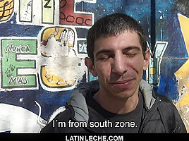 LatinLeche - Uncut Latino Fucks A Straight Guy's Virgin Ass