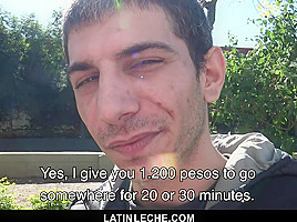 LatinLeche - Uncut Latino Fucks A Straight Guy's Virgin Ass