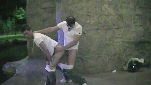 Latino twink used by Arab in exhib Paris night - CrunchBoy