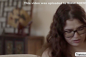 Leana Lovings - Geek teen 18+ Gets Fucked By