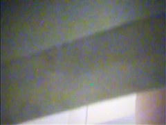 Leggy girl caught on in changing room
