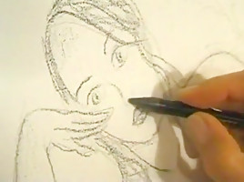 Lesbian fisting art style
