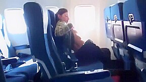 Lesbians Flashing On A Plane