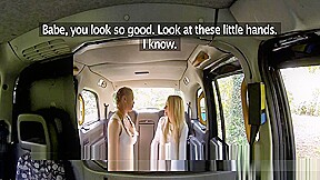 Lesbo Milf Taxi Driver Having Fun