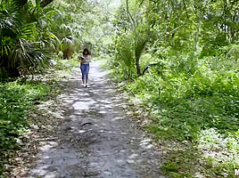Lesbos Wander The Forest Paths And Then Lick Pussies With Dakota Skye, Ivy Rose And Cali Sparks