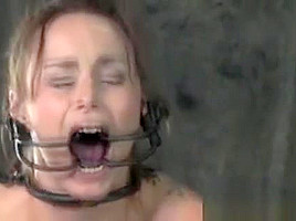 Lezdom Dom Rougly Treating Tied Up Sub