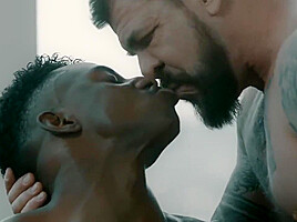 Liam Cyber In Hairy Blowjob Cum Rimjob