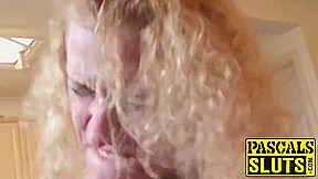 Lingerie Babe Anita Ends With Jizz In Mouth After Anal Fuck