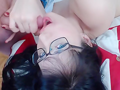 Lingerie Cum shot