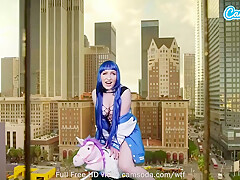 Lizzie Love In Teenage Naruto Cosplayer Ride