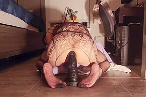 Locked Up Femboy Rides A Massive Centaur Cock Mr hankey