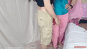 Long Black Hair Step Brother Dance With Desi Step Sister