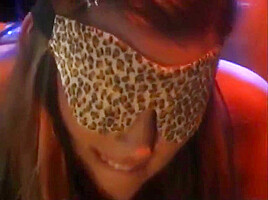 Long Hair Beauty Gets Her Ass Lashed While Blindfolded On Her Knees