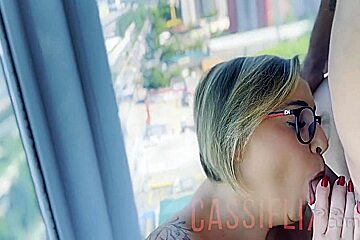 Louca De Tesao Me Exibindo Na Janela Nua, Ate Ele Chegar E Me Dar O Pau Pra Chupar  Videos No Site  5 Min