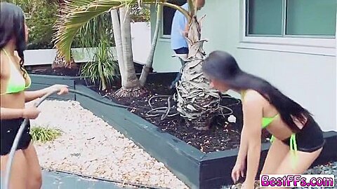 Lovely Ladies Wash Cars And Dicks For Good Cash Cause