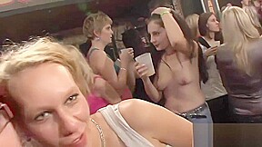 Lovely Lassies Get Pounded In The Nightclub