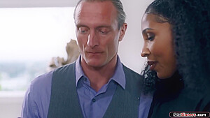 Lucky Guy Sucked Off And Gets To Fuck Hot Black Babe Lovers - Nicole Kitt