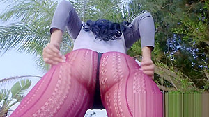 Lustful curvy bitch makes a lovely tit fucking to her horny friend before getting hard nailed