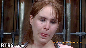 Lusty Redhead Fingers Tight Taco