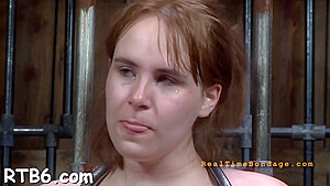 Lusty Redhead Fingers Tight Taco