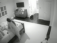 MILF Changing in Bedroom Cam