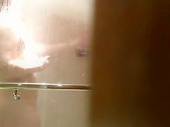 MILF showering