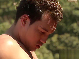 Macho Latino rides big raw dick at the beach