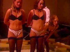 Maids And Lot Of Spanking, By Hand, Strap, Paddle, Cane