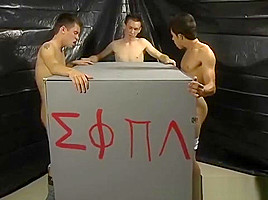 Male on blowjob gay The glory crevice cage is back!