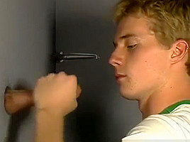 Male on blowjob gay The glory crevice cage is back!