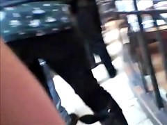 Mall Escalator Booty Candid