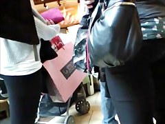 Mall Escalator Booty Candid