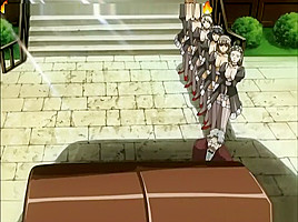 Man fucks big hairy pussy in hentai game