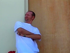 Mandy Sucks A Cock On The Roof