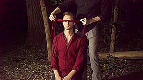 MasonicBoys Initiate Cole Blue genitalia massaged by DILF