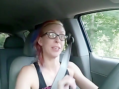 Masturbating In The Car