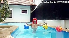 Masturbation Asian Babe On The Backyard