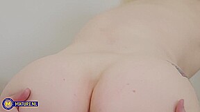 Mature Lady Worships Monster Penis