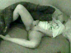 Midnight Masturbation Session Caught on