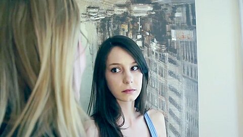 Milf Falls In Love With Stepdaughter And Seduces Her To Wet Lesbian Sex