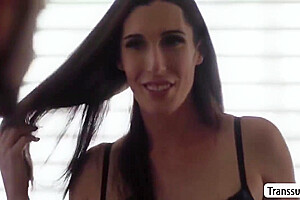 Milf Shemale Gets Bareback Fucked By Her