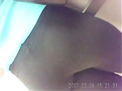 Milf ass in leggings at mall
